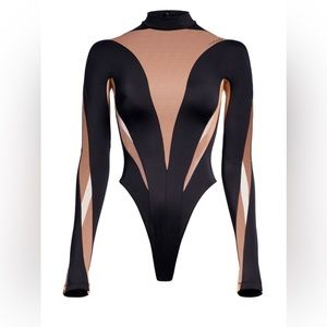 H&M Mugler Bodysuit NWT!! Size S